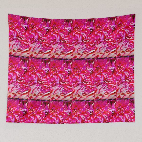 Item preview, Abstract Fuchsia Flowers designed and sold by ROSENDE ART HOUSE.