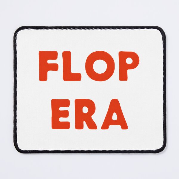 Item preview, Flop Era Bold Red Typography Design for Trendy Apparel and Accessories designed and sold by rathebird.