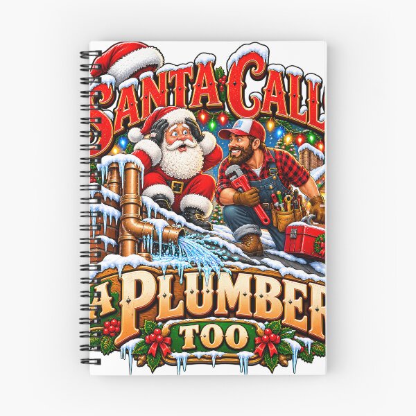 Item preview, Santa Calls A Plumber Too Funny Plumber Christmas designed and sold by 198tees.