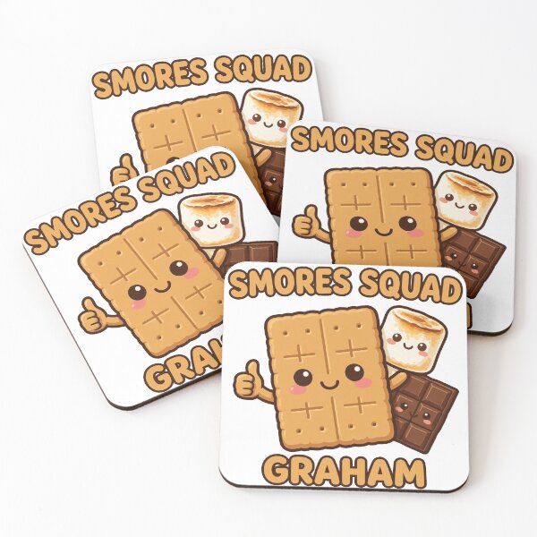 Item preview, Smores Squad Graham Funny Matching Group Halloween T-Shirt designed and sold by ApparelOutpost.