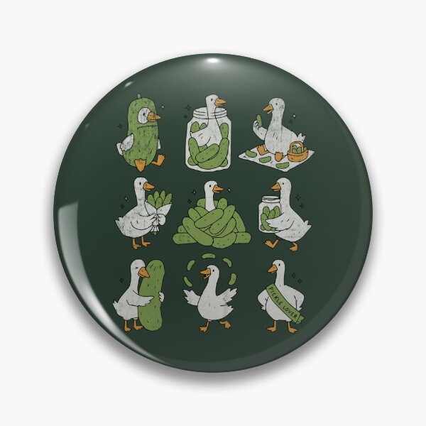 Item preview, Pickle Lover Goose – Funny Pickle Obsessed Geese designed and sold by Studio Bootleg.
