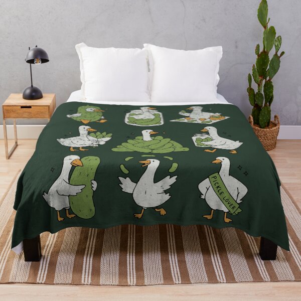 Item preview, Pickle Lover Goose – Funny Pickle Obsessed Geese designed and sold by Studio Bootleg.