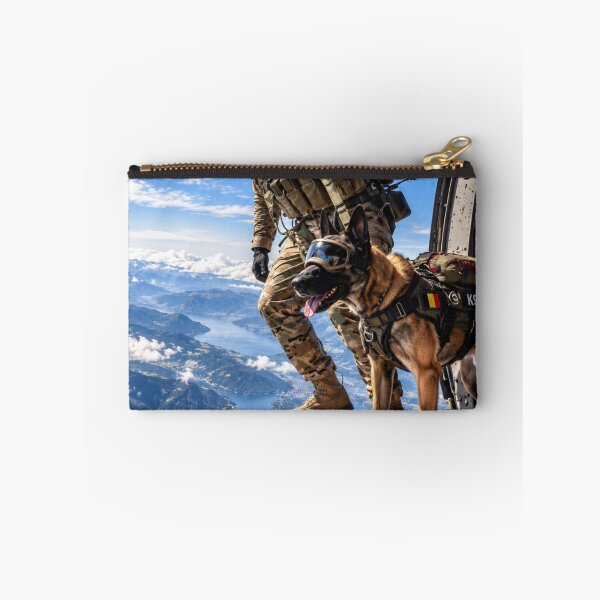 Item preview, Belgian Airborne Malinois – Military K9 Ready to Jump designed and sold by Redcon-fantasy.