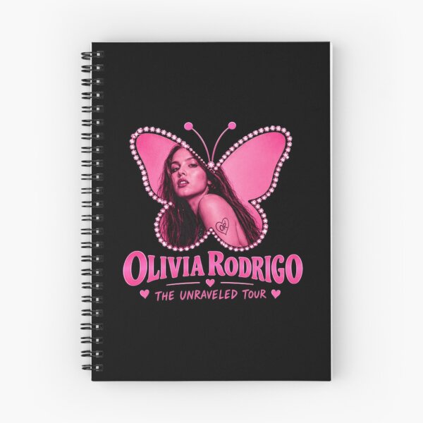 Item preview, Olivia Rodrigo, The Unraveled Tour, Pink Butterfly designed and sold by nicholcoffeyArt.