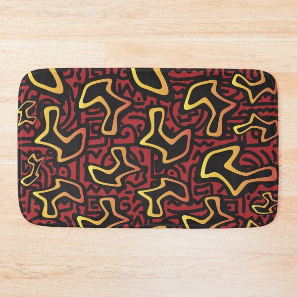 Item preview, Traditional African Bogolan Mudcloth Pattern designed and sold by Wolagno.