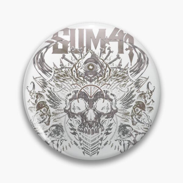 Item preview, Dark Punk Rock Skull Emblem with Vision Design designed and sold by rathebird.