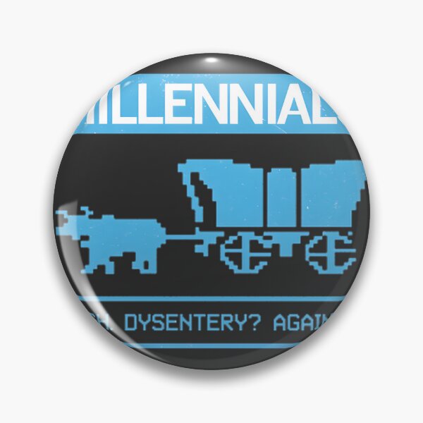 Item preview, Millennials Funny Dysentery Again Retro Vintage Humor Design designed and sold by rahulk.