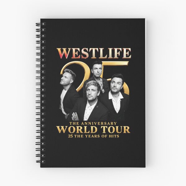 Item preview, Westlife 25th Anniversary World Tour Boyband Fan designed and sold by Glow-Paw-Studio.