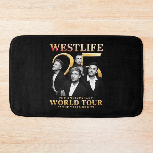 Item preview, Westlife 25th Anniversary World Tour Boyband Fan designed and sold by Glow-Paw-Studio.