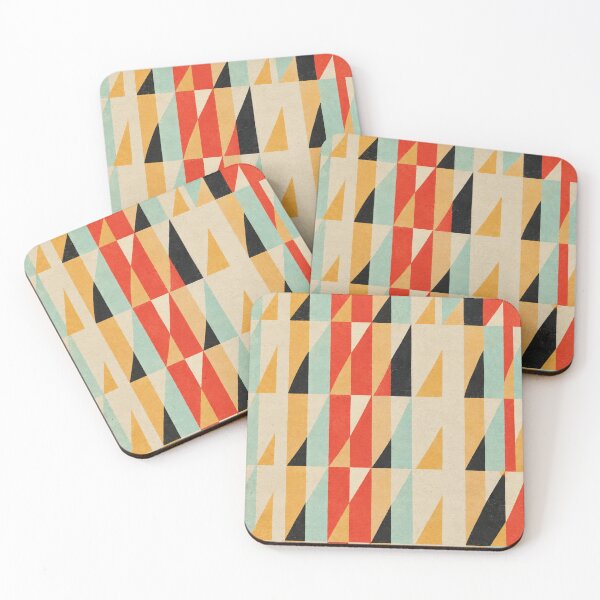 Item preview, Art Deco Geometric Coral designed and sold by BaShert.