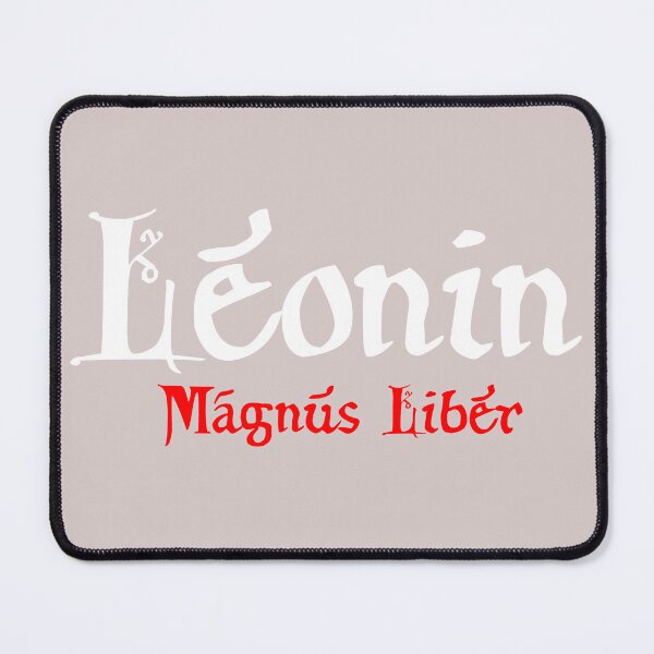 Item preview, Léonin - Magnus Liber - mediaeval polyphony composer and innovator designed and sold by bowbrick.