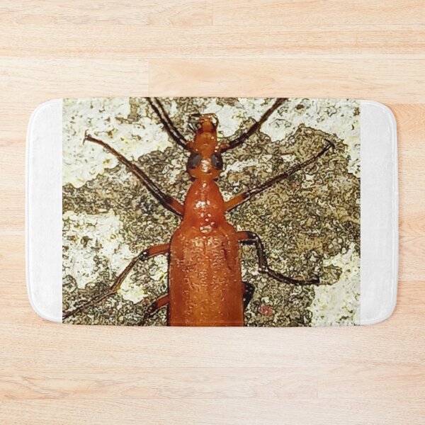 Item preview, Vibrant Red Soldier Beetle Macro Photography designed and sold by AWADHESH  CHAURASIA.