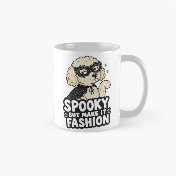 Item preview, Funny Halloween Dog Sticker, Spooky But Make It Fashion Masquerade Pup designed and sold by ryleemaxwell.
