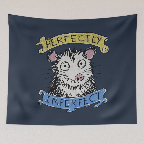 Item preview, Perfectly Imperfect Opossum – Funny Self Acceptance designed and sold by Studio Bootleg.