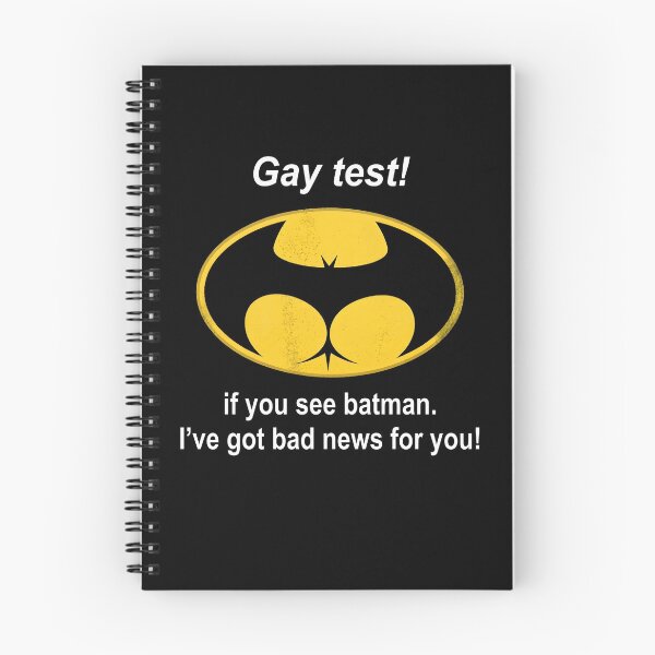 Item preview, Gay Test Bat Symbol LGBTQ Superhero Humor designed and sold by cerima.