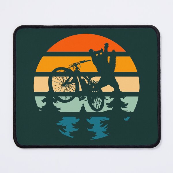 Item preview, Happy pet design: downhill MTB jumping cat #2 designed and sold by UrbanTRIP.