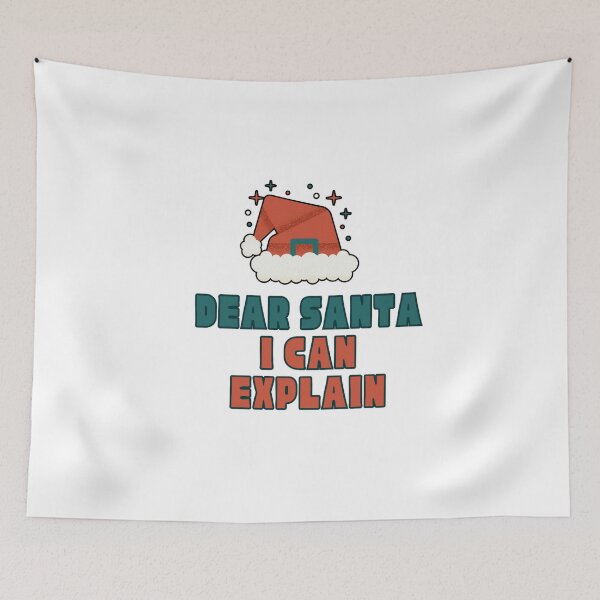 Item preview, Querido Santa, puedo explicar designed and sold by DixieGirlStudio.