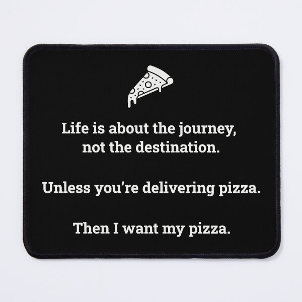 Item preview, Life is about the journey... designed and sold by Winston Cat.