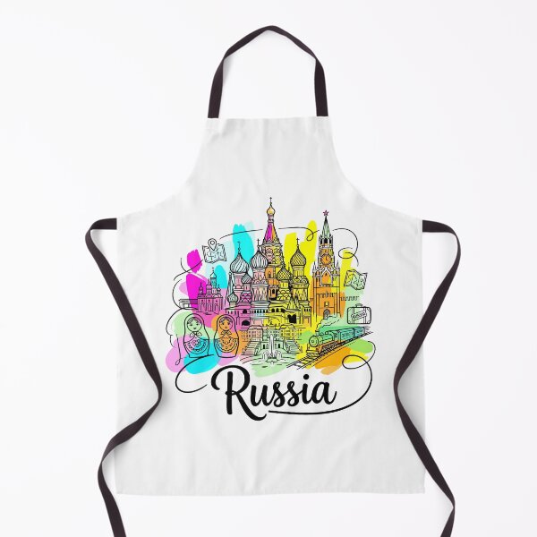 Item preview, Russia Moscow Colorful Travel Illustration designed and sold by EdwinkOne.
