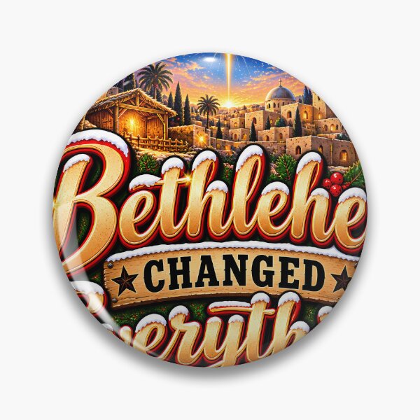 Item preview, Bethlehem Changed Everything Christian Christmas designed and sold by 198tees.