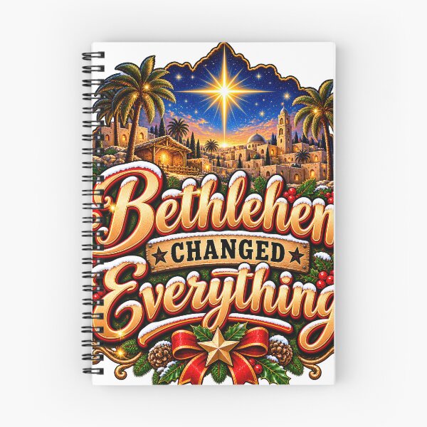 Item preview, Bethlehem Changed Everything Christian Christmas designed and sold by 198tees.