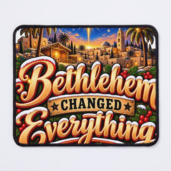 Item preview, Bethlehem Changed Everything Christian Christmas designed and sold by 198tees.