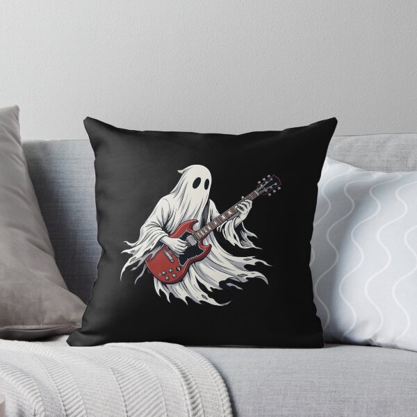 Item preview, Cute Ghost Playing Violin Musician Music Halloween designed and sold by Designart68.