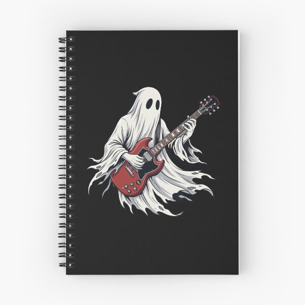Item preview, Cute Ghost Playing Violin Musician Music Halloween designed and sold by Designart68.