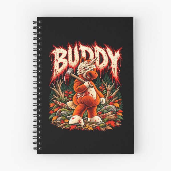 Item preview, Bloody Unicorn Buddy Horror Forest Halloween Character designed and sold by OddPopARt.