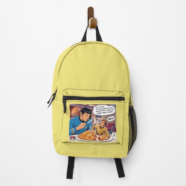 Item preview, Fascinating Calzone - Funny Sci-Fi Space Pizza Parody Foodie Humor Design designed and sold by SammyMorry.