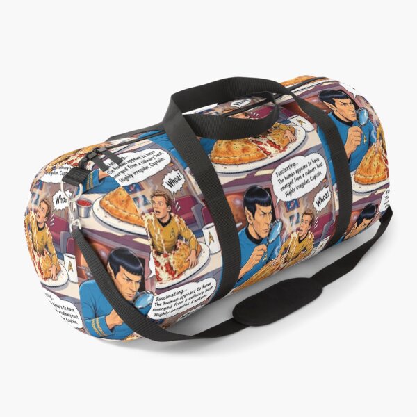 Item preview, Fascinating Calzone - Funny Sci-Fi Space Pizza Parody Foodie Humor Design designed and sold by SammyMorry.