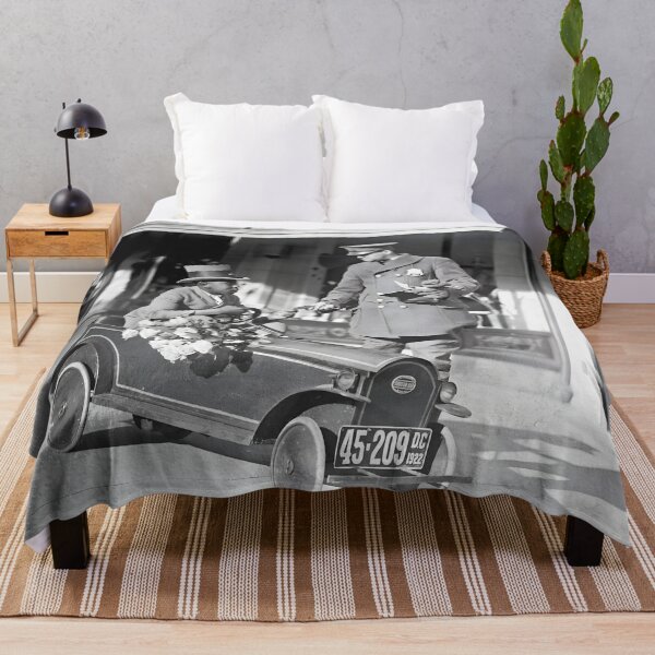 Item preview, Pedal car traffic stop funny vintage children driving black and white photograph designed and sold by Astrid Arkhangelsky.