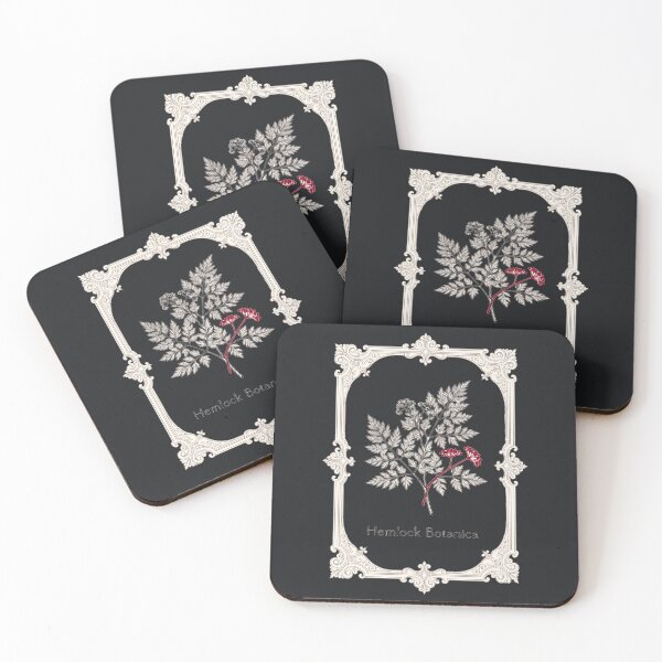 Item preview, Hemlock Botanica Label  designed and sold by Studio77-Gothic.
