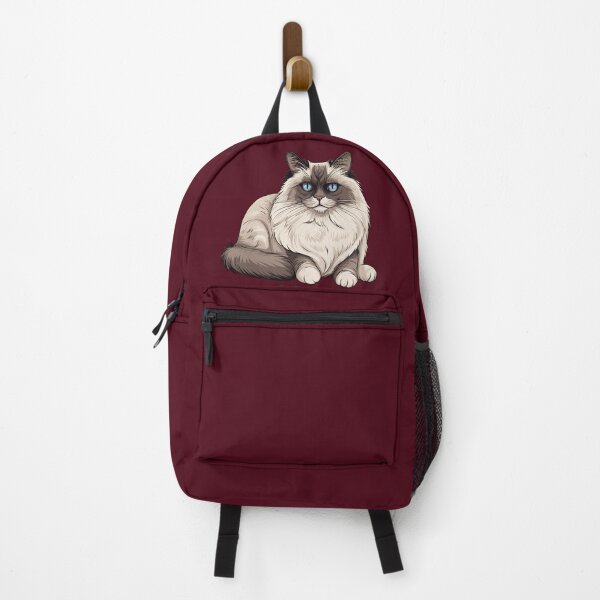 Item preview, Cute Ragdoll Cat Merry Christmas Holiday Art designed and sold by stormk10.