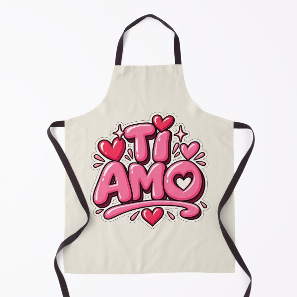 Item preview, Ti Amo Pink Hearts Italian Love Cute Romantic Design designed and sold by MetaModel Editions.