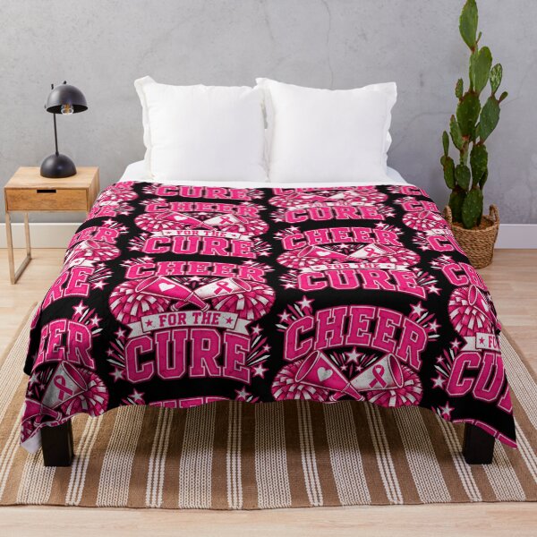 Item preview, Cheer for the Cure Breast Cancer Awareness Cheerleader designed and sold by thefirstbroo.