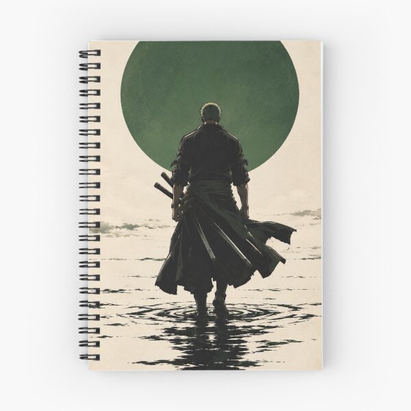 Item preview, Roronoa Zoro Green Moon Ukiyo-e (HIGH-QUALITY) Anime  designed and sold by ShawnMorrisDesigns.