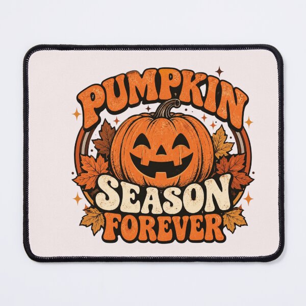 Item preview, Pumpkin Season Forever Vintage 70s Halloween Pumpkin Badge designed and sold by Sanika arts .
