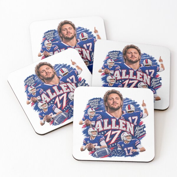 Item preview, Football Builds Better Men – Quarterback Football Graphic designed and sold by LandFinStudio.