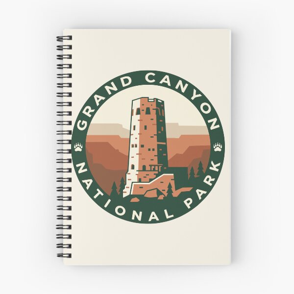 Item preview, Grand Canyon National Park Retro Travel Badge  designed and sold by Travelpeak.