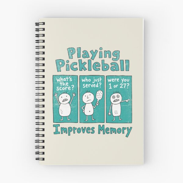 Item preview, Playing Pickleball Improves Memory – Funny Scorekeeping designed and sold by Studio Bootleg.