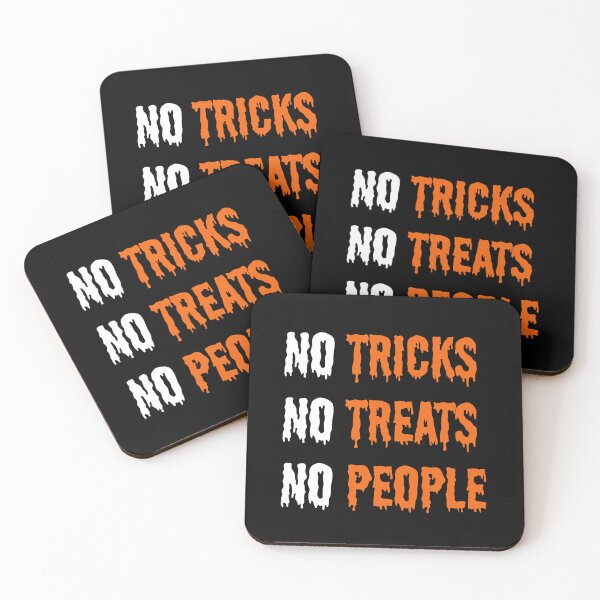 Item preview, No Tricks No Treats No People Funny Halloween Design designed and sold by T-version.