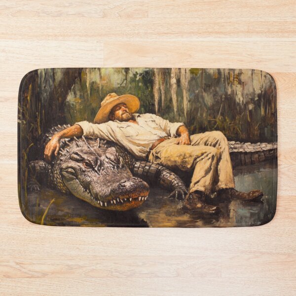 Artikelvorschau, Cajun Alligator Nap Louisiana Bayou Art entworfen und verkauft von GSizzle1.