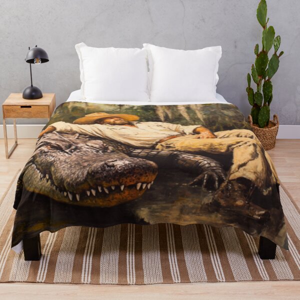 Item preview, Cajun Alligator Nap Louisiana Bayou Art designed and sold by GSizzle1.