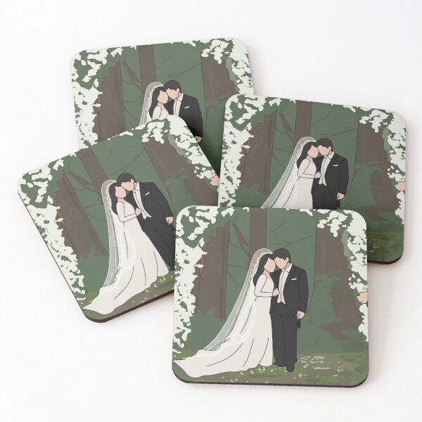 Item preview, Edward Cullen and Bella Cullen's Wedding designed and sold by LadyCartoon.