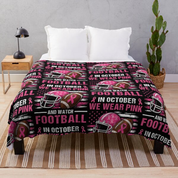 Item preview, In October We Wear Pink Football Breast Cancer Awareness designed and sold by cerima.
