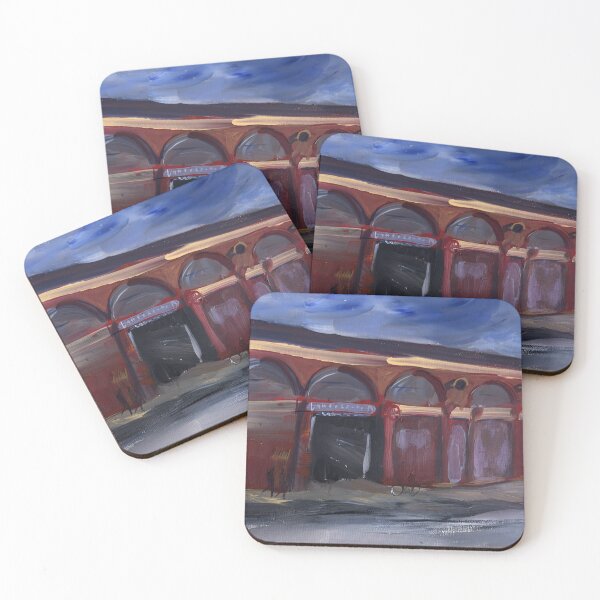 Item preview, 'Chalk Farm Underground Station South Side', from a painting by Mary Alice Green designed and sold by maryalicegreen.