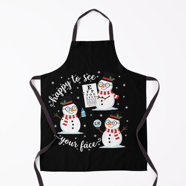 Item preview, Happy To See Your Face Optometry Snowman Eye Dr Christmas  designed and sold by w66aboo.