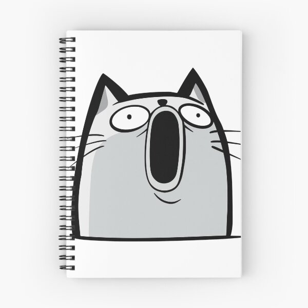 Item preview, Whuuuttt Funny Cat Quote Shocked Gray Cat designed and sold by Thenoblecat.