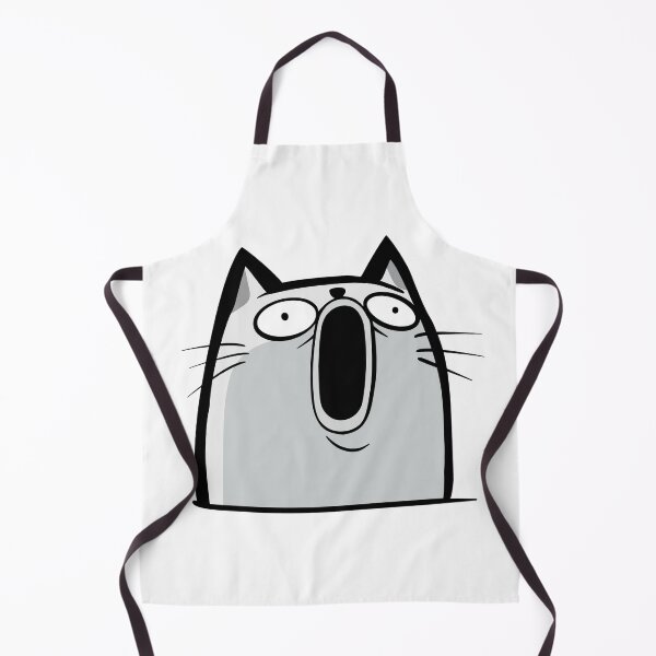 Item preview, Whuuuttt Funny Cat Quote Shocked Gray Cat designed and sold by Thenoblecat.